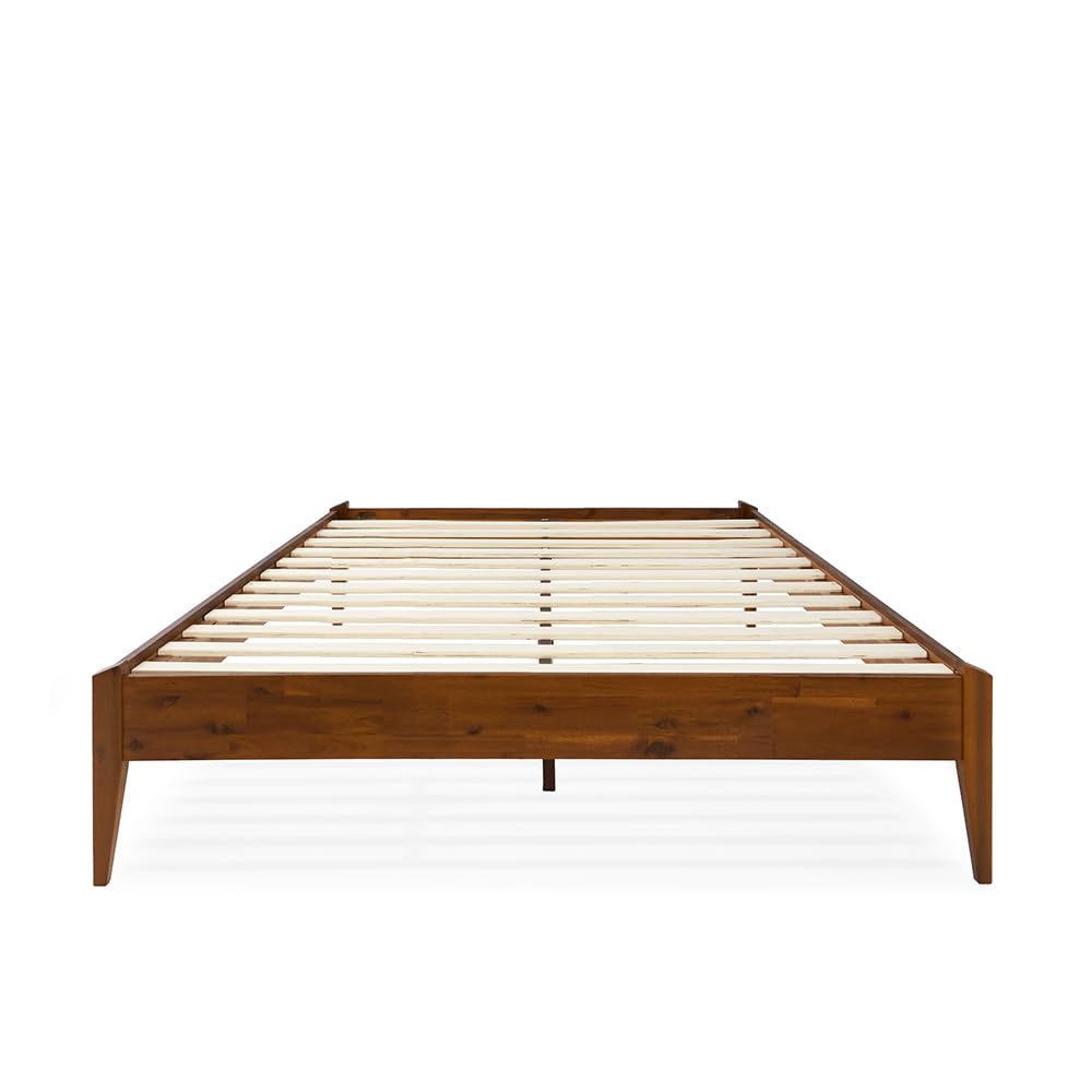 Dinkee Queen Bed Frame Wood 15 Inch