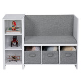 Kids Bookcase with Reading Nook