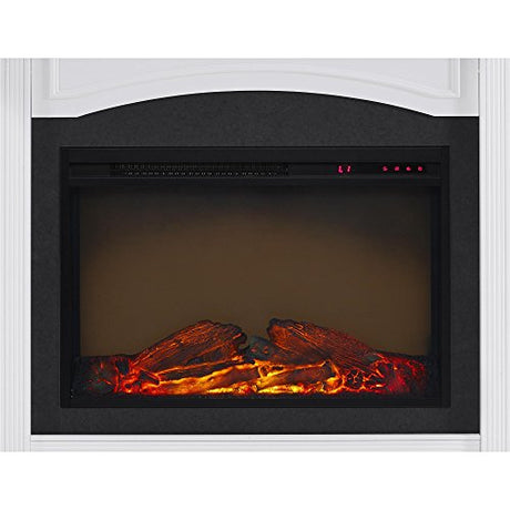 Ameriwood Home Lamont Mantel Fireplace, White