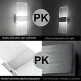 LED Wall Sconce Modern Wall Light Lamps 12W Cool White