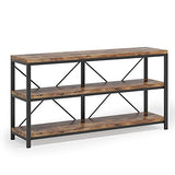 Sofa Table, 3 Tiers TV Console TV Stand