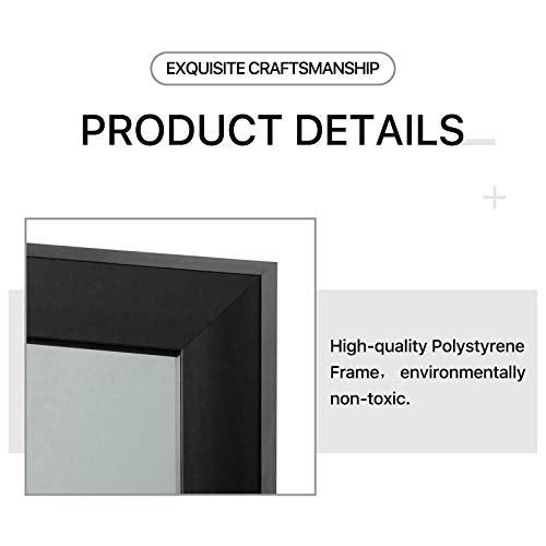 Full Length Mirror 43"x16" Large Mirror Bedroom Locker Room Standing Hanging Mirror