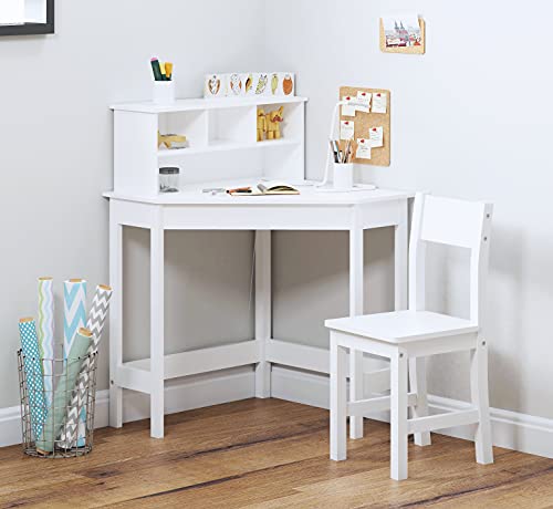 Wooden Study Desk with Chair for Children