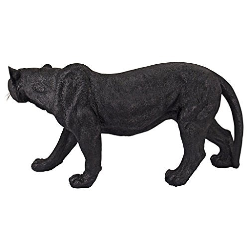 Design Toscano Shadowed Predator Black Panther Garden Statue