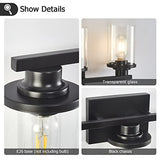 3 Light Black Bathroom Vanity Light, Modern Bathroom Light Fixtures