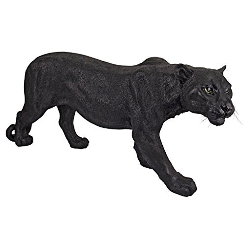 Design Toscano Shadowed Predator Black Panther Garden Statue