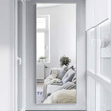 Full Length Mirror Standing Hanging or Leaning Against Wall