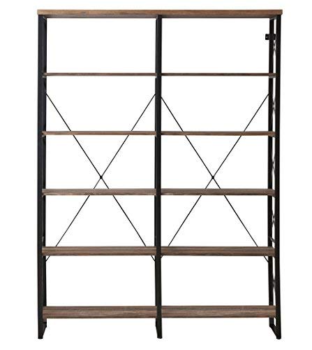 Industrial Large Open Metal Bookcases Furniture