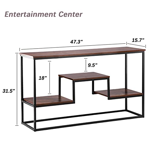 Industrial TV Stand for TV up to 55 inch