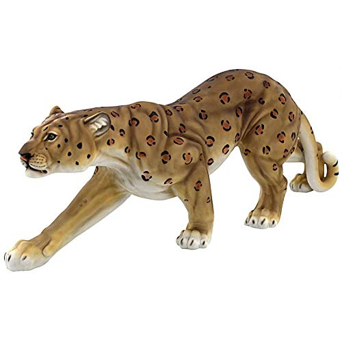 Silent Pursuer Spotted Leopard Garden Statue