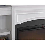 Ameriwood Home Lamont Mantel Fireplace, White