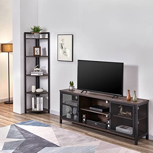 Industrial Entertainment Center for TVs up to 65 Inch