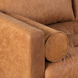 Napa Leather Couch, Right-Facing Sectional Leather Sofa