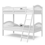 Storkcraft Long Horn Solid Hardwood Twin Bunk Bed