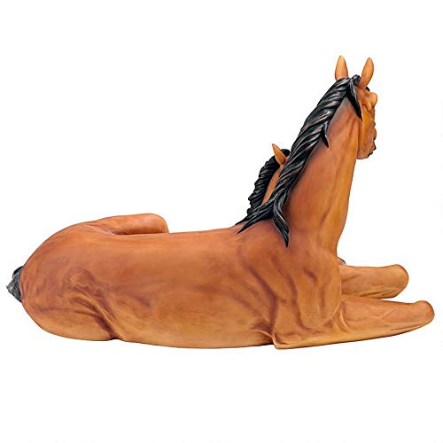 AL307690 Motherly Love Pony Foal and Mare Horse Statue, Full Color