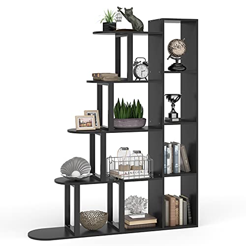 5-Tier Bookshelf Industrial Bookcase