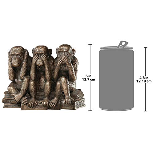 The Hear-No, See-No, Speak-No Evil Monkeys Statue