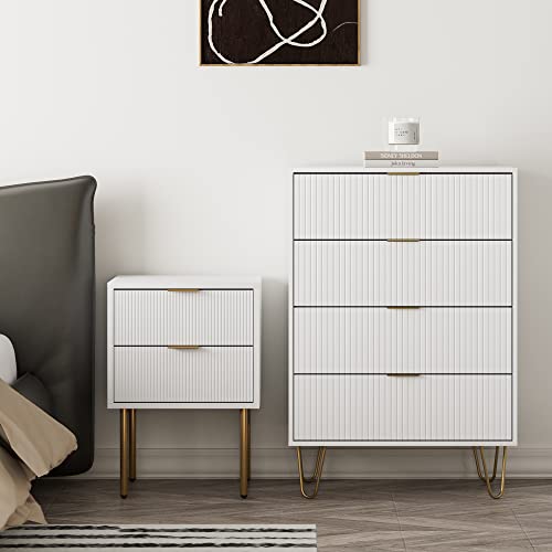 4 Drawer Dresser, Drawer Chest, Tall Storage Dresser Chest