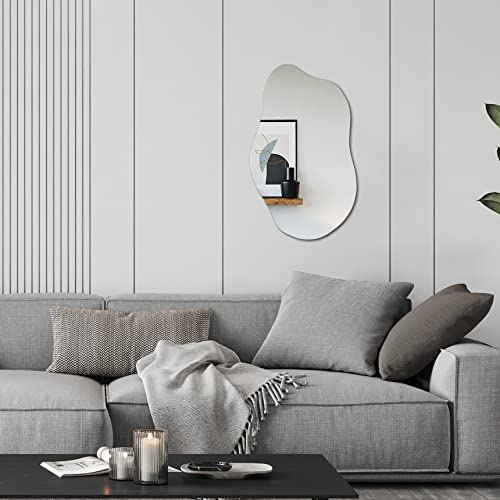 Frameless Vanity Mirrors for Living Room Bedroom Home Office