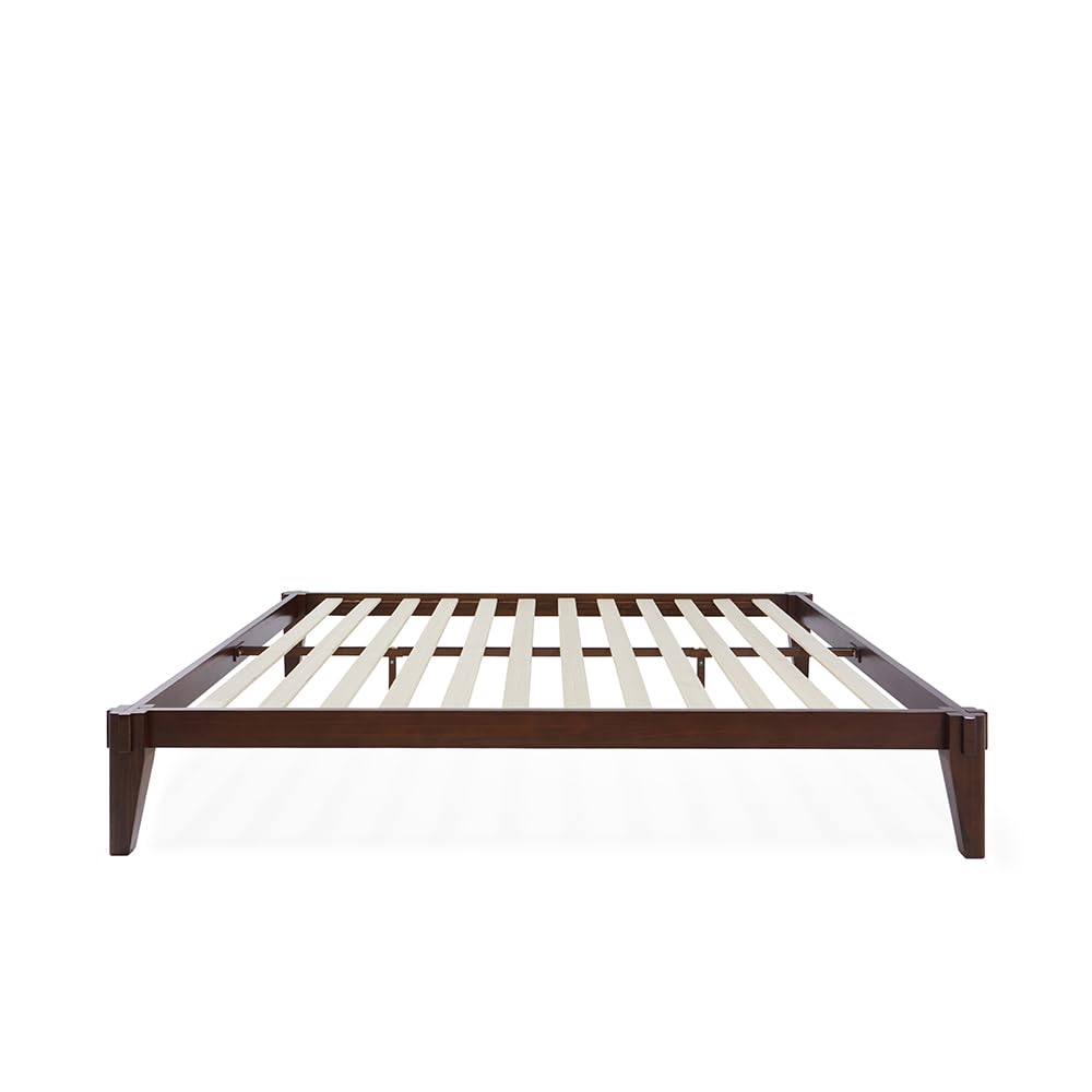 Chalipa 14” Queen Bed Frame - Solid Wood Platform Bed