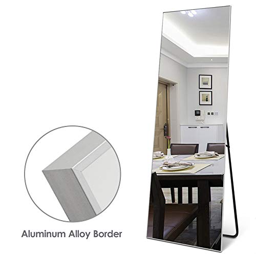 Full Length Mirror Standing Hanging or Leaning Against Wall