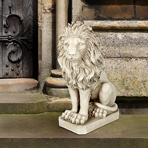 Mansfield Manor Lion Sentinel Animal Statue