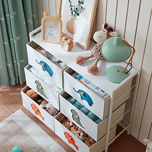 Kid Dresser with 6 Drawers