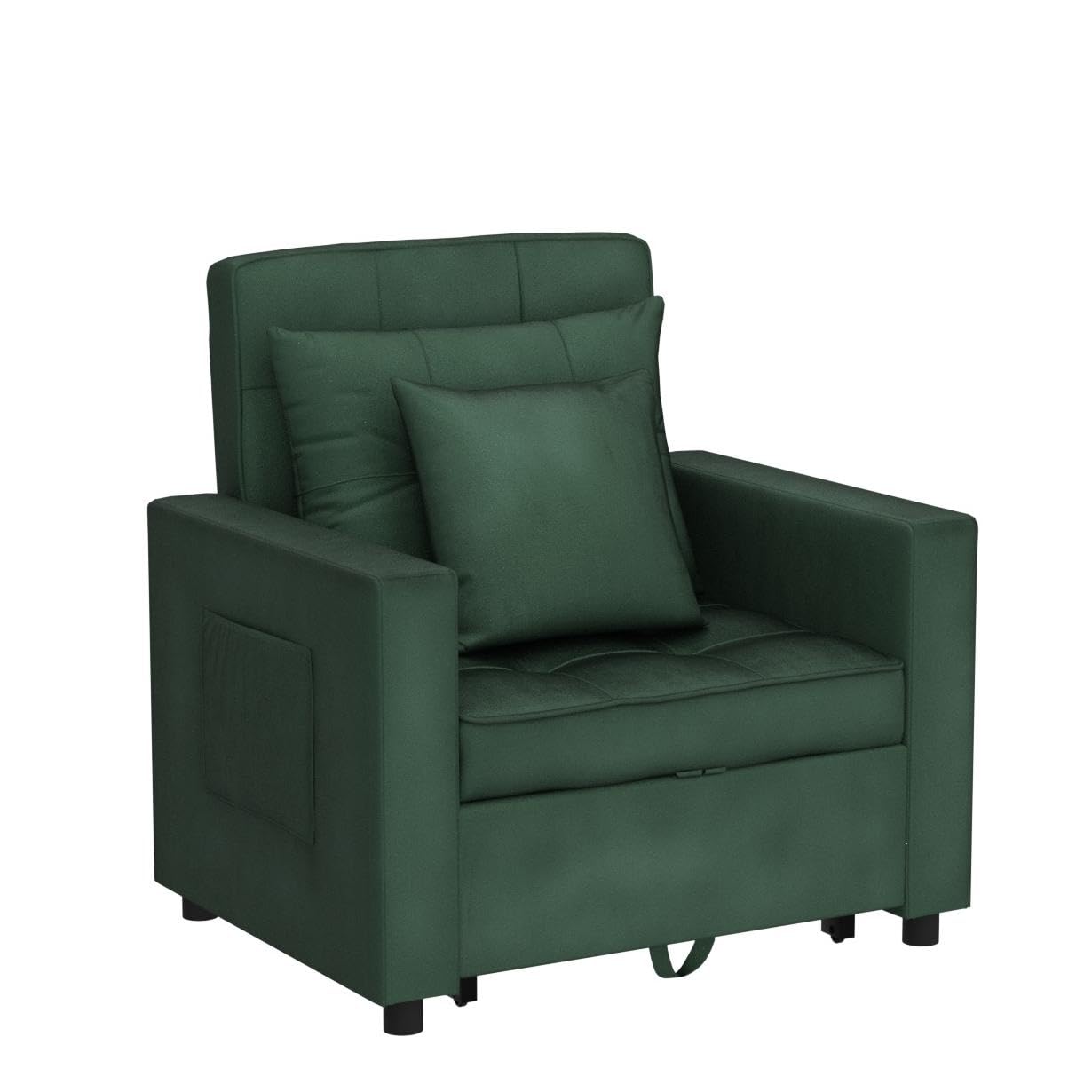 Convertible Chair Bed, Sleeper Chair Bed 3 in 1, Adjustable Recliner,  Sofa