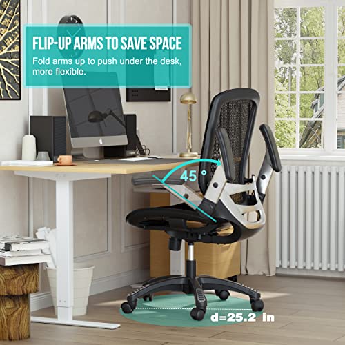 Ergonomic Office Chair, High Back Mesh Home Desk Chair