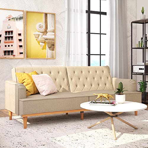 Stella Vintage Convertible Sofa Bed Futon