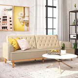 Stella Vintage Convertible Sofa Bed Futon
