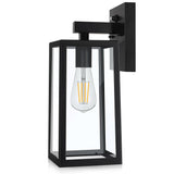 Dusk to Dawn Sensor Outdoor Wall Sconce, Exterior Wall Lantern Fixture