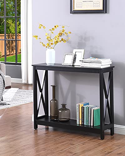 Narrow Console Table with Storage