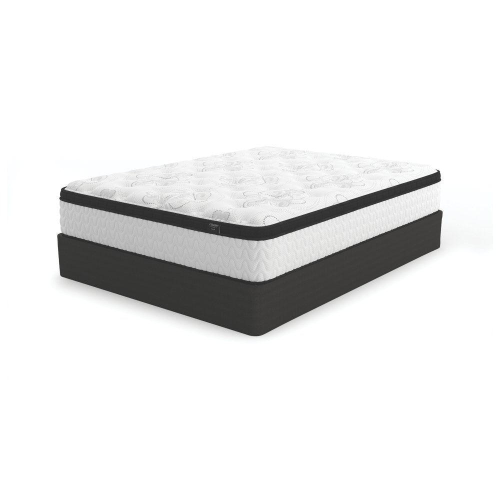 Chime 12 Inch Plush Hybrid Mattress, CertiPUR-US Certified Foam