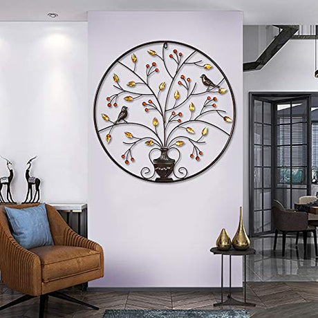 Metal Round Wall Decor