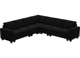 Shape Sofa Couch Oversized Convertible Sectional Sofa Couch