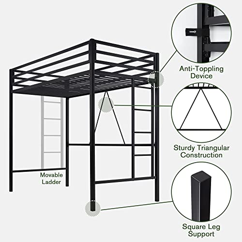 Loft Bed Frame