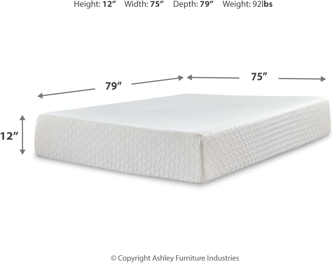 Chime 12 Inch Medium Firm Memory Foam Mattress