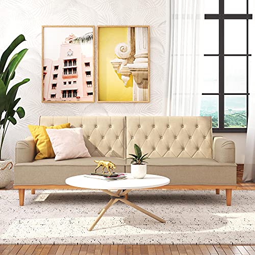 Stella Vintage Convertible Sofa Bed Futon