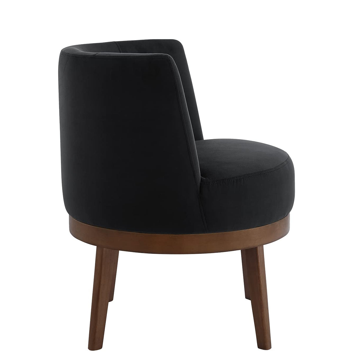 Modern 360 Degree Swivel Accent Chair, Comfy Velvet Round Accent Chair