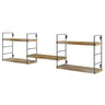 Floating Shelves Wall Mounted, Adjustable Storage Rack for Office, Bathroom, Living Room