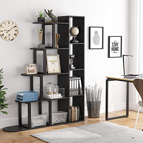 5-Tier Bookshelf Industrial Bookcase