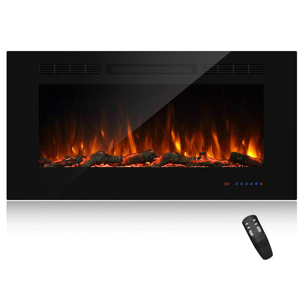 42" Recessed Electric Fireplace Insert 5 Flame Settings