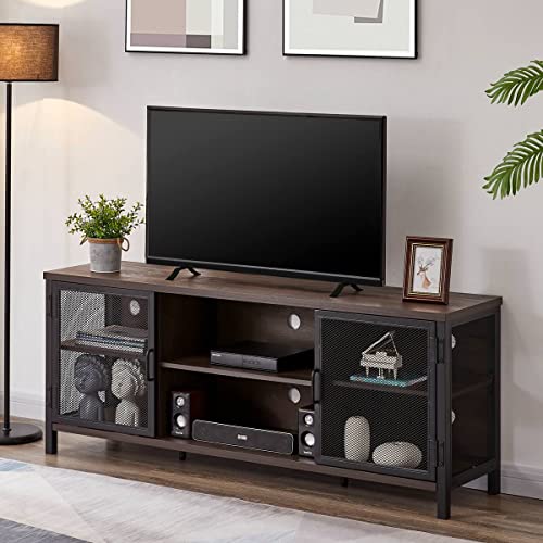 Industrial Entertainment Center for TVs up to 65 Inch