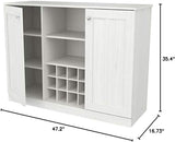 Style Buffet Cabinet with 2-Doors