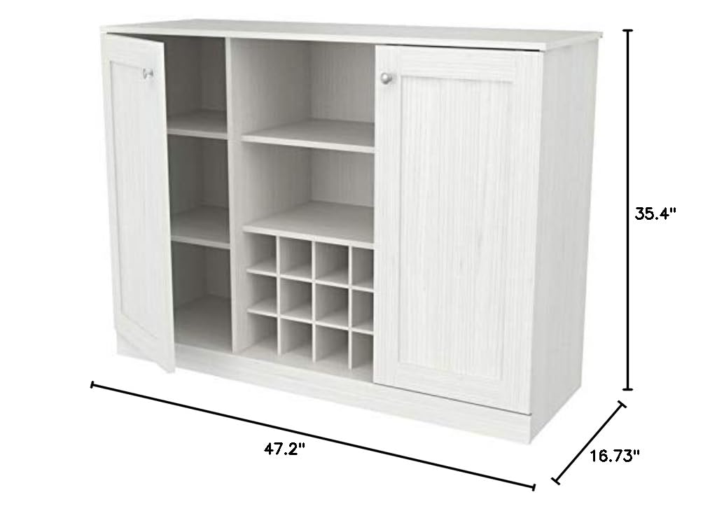 Style Buffet Cabinet with 2-Doors