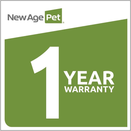 New Age Pet ecoFLEX Pet Crate/End Table, Medium, Antique White