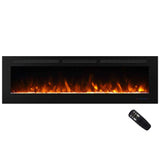 72" Recessed Electric Fireplace Insert