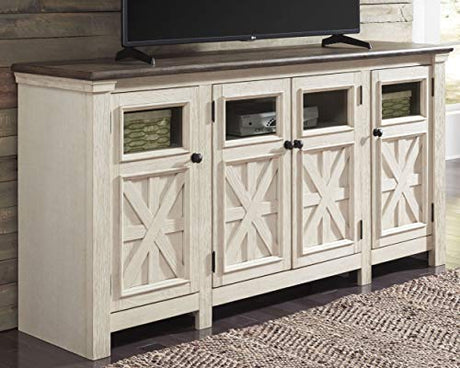 Bolanburg Two Tone Farmhouse TV Stand