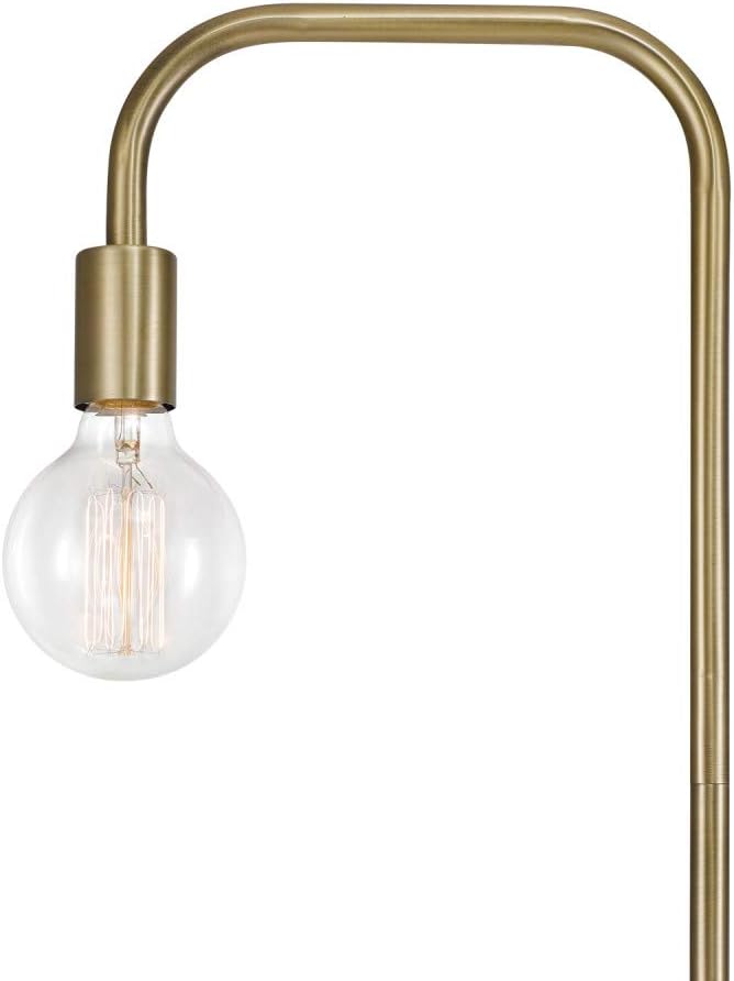 Globe Electric 67068 Holden 70" Floor Lamp, Matte Brass